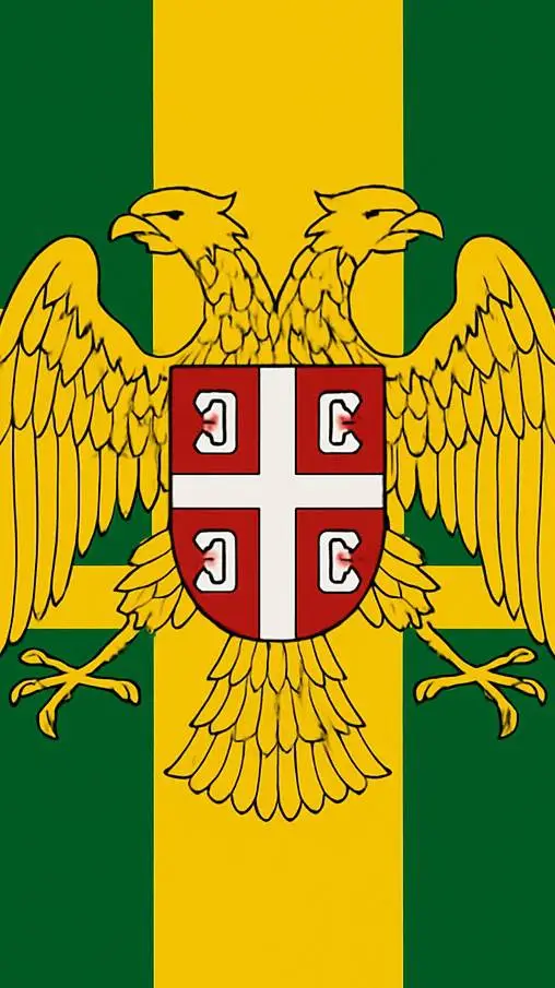 ai character: Balkan empirestate background