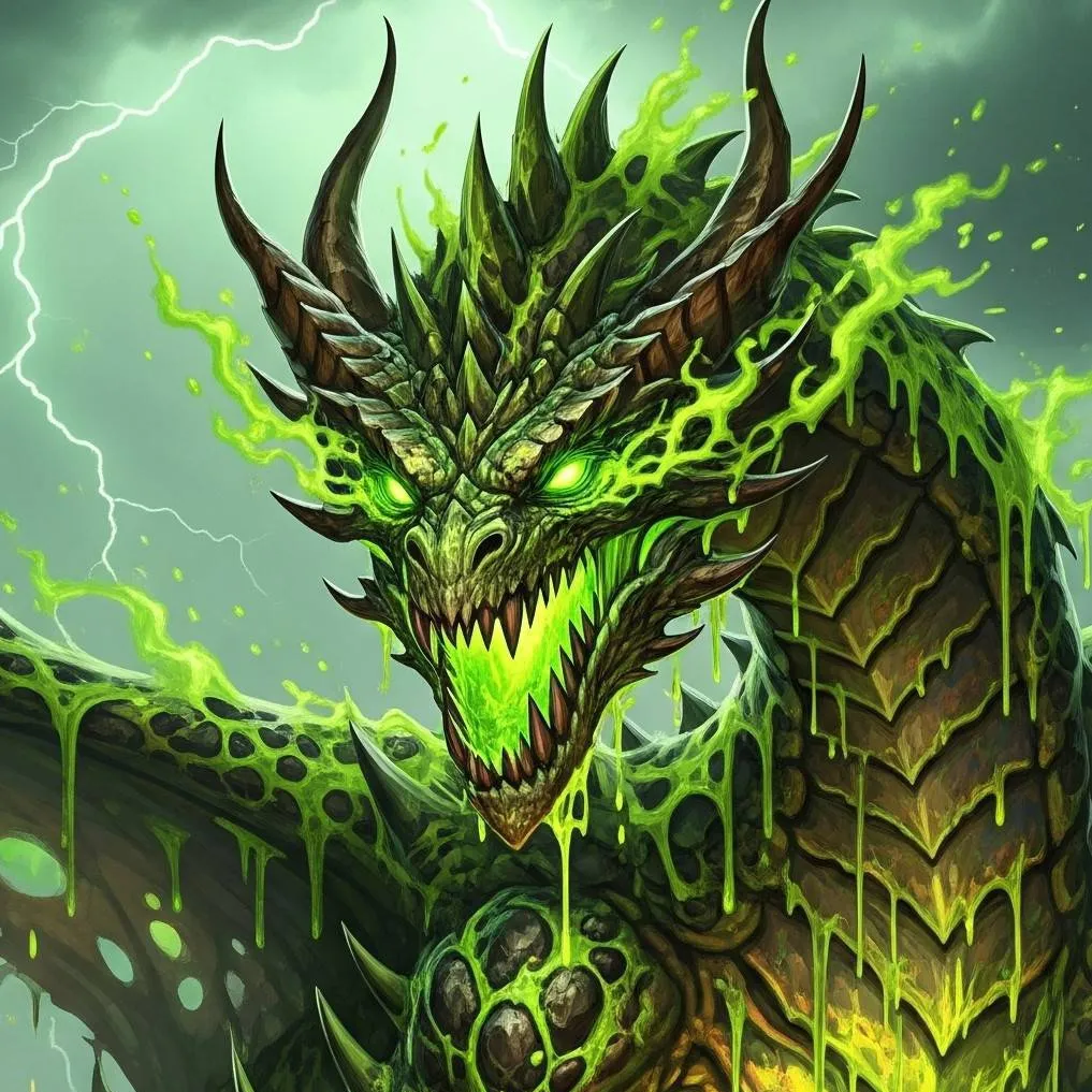 chat with ai character: aciddragongolem