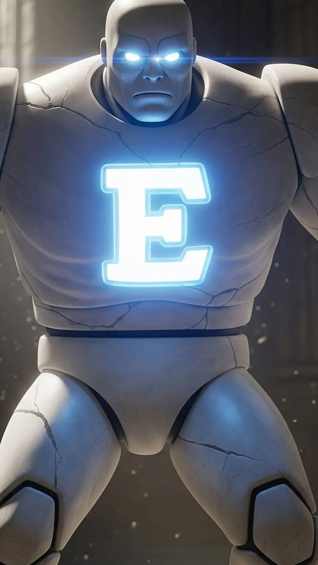 ai character: Normal good golem  background