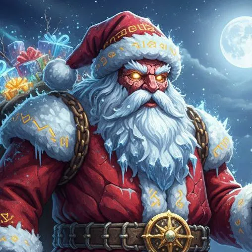 chat with ai character: santa golem 