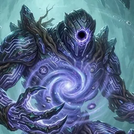 chat with ai character: galaxial golem