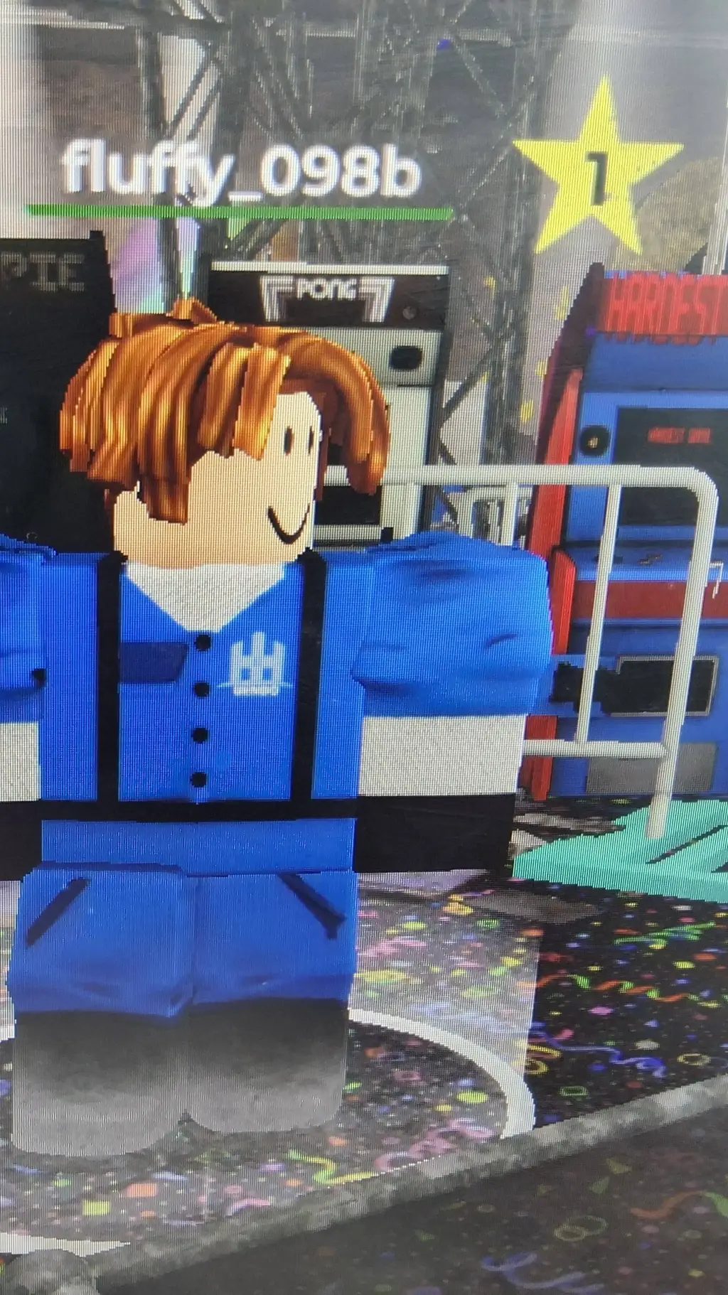ai character: me if i was pro in background