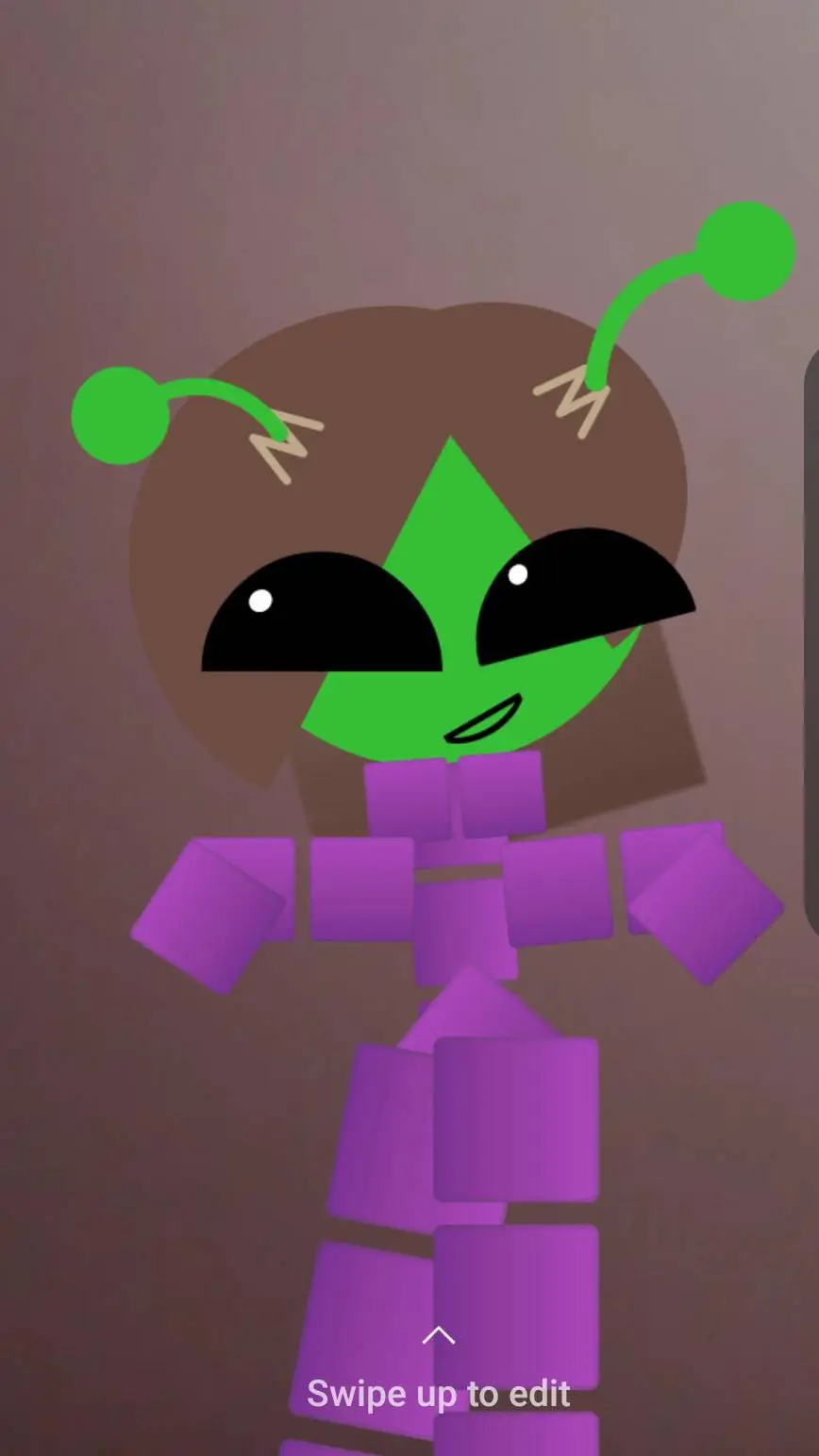 ai character: alien chiara background