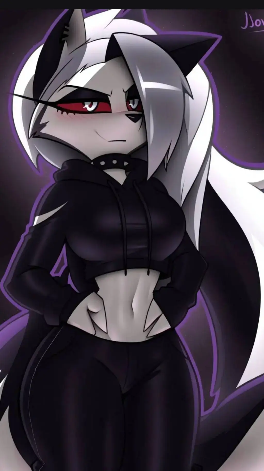 ai character: loona background