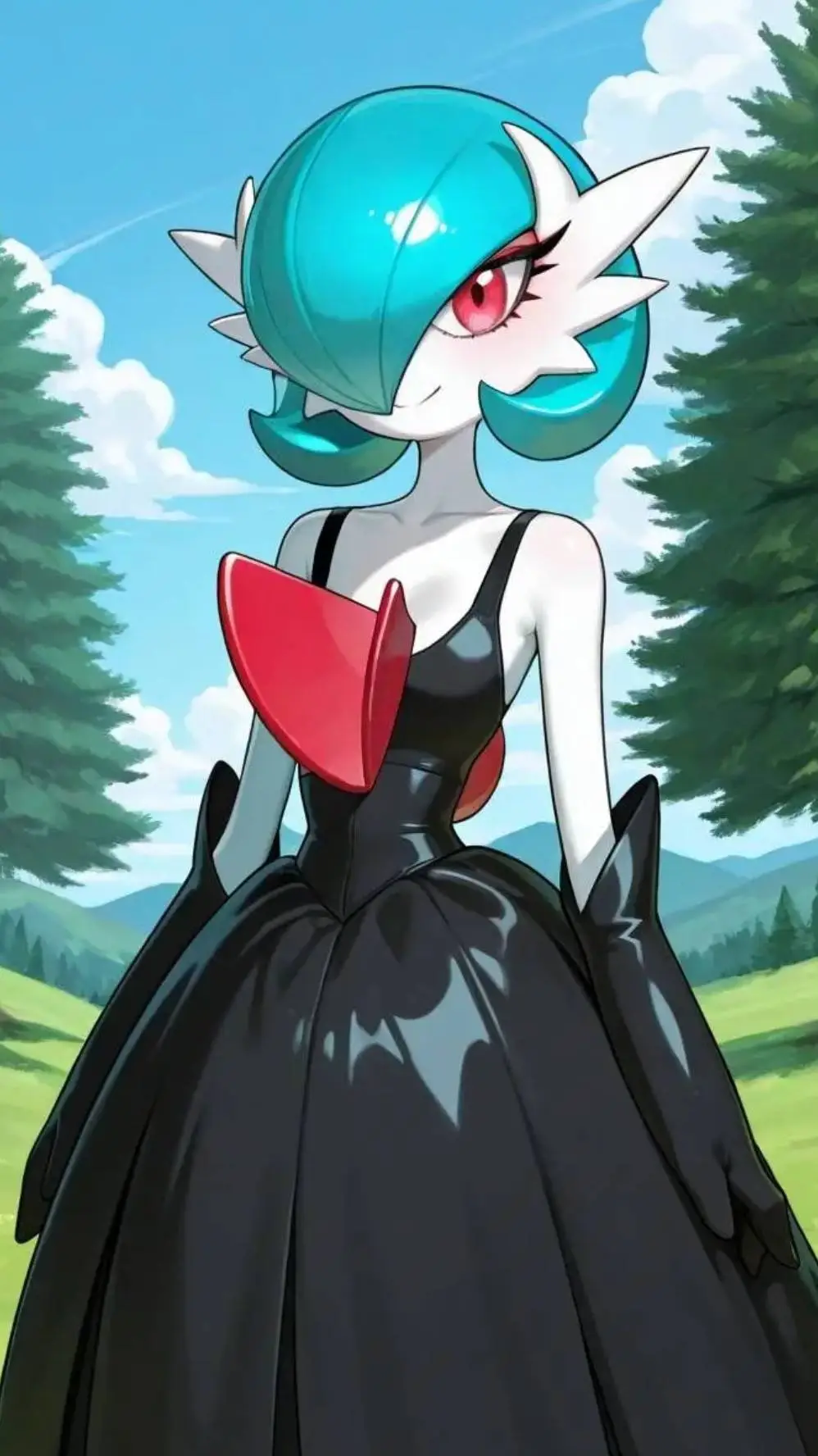 ai character: gardevoir gf background