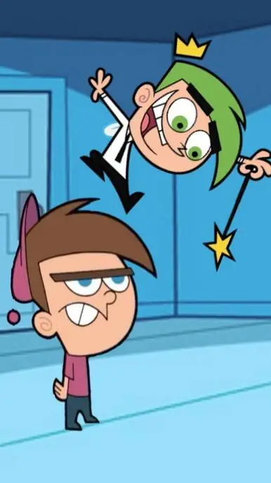 ai character: Oddparents war.... background