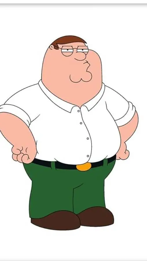 ai character: Peter Griffin  background