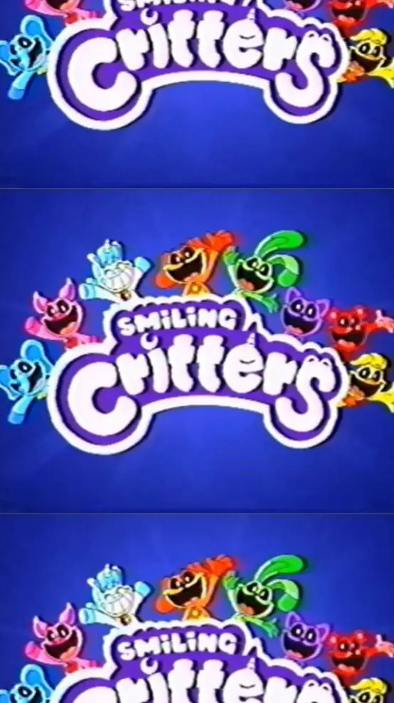 ai character: SMILING CRITTERS background