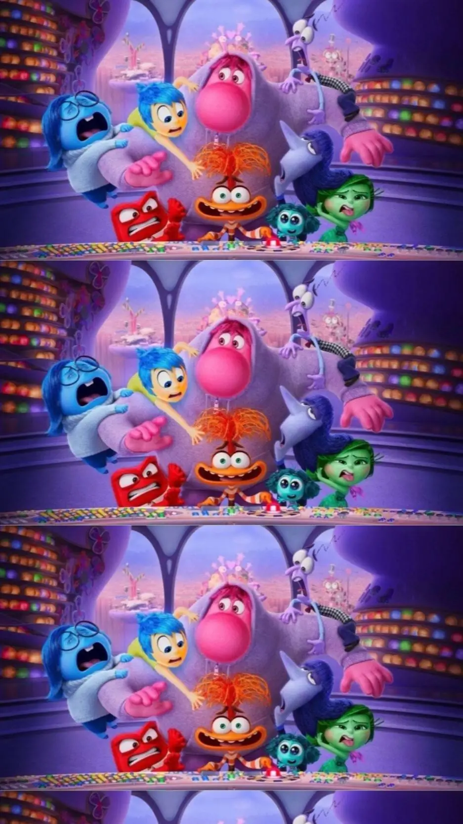 ai character: INSIDE OUT background