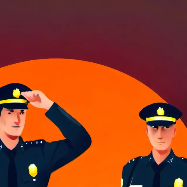 chat with ai character: police encounter 