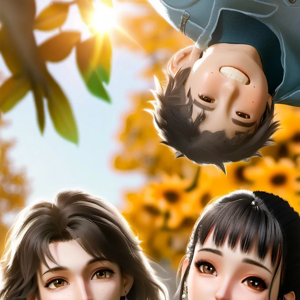 chat with ai character: friend group