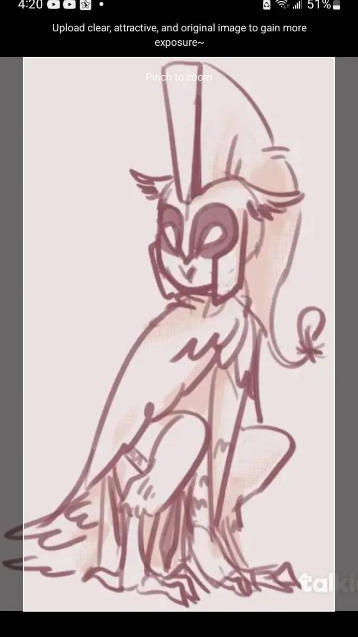 ai character: Birdthena background