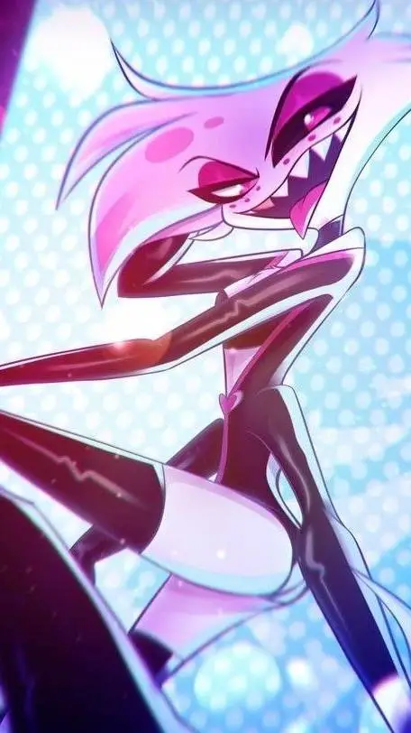 ai character: 💋angeldust💞 background