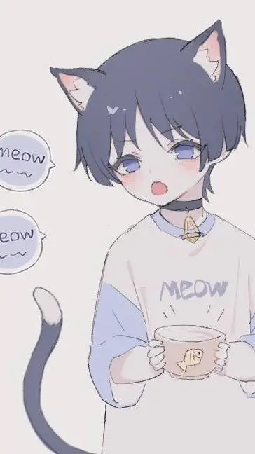 ai character: dark><♡ background