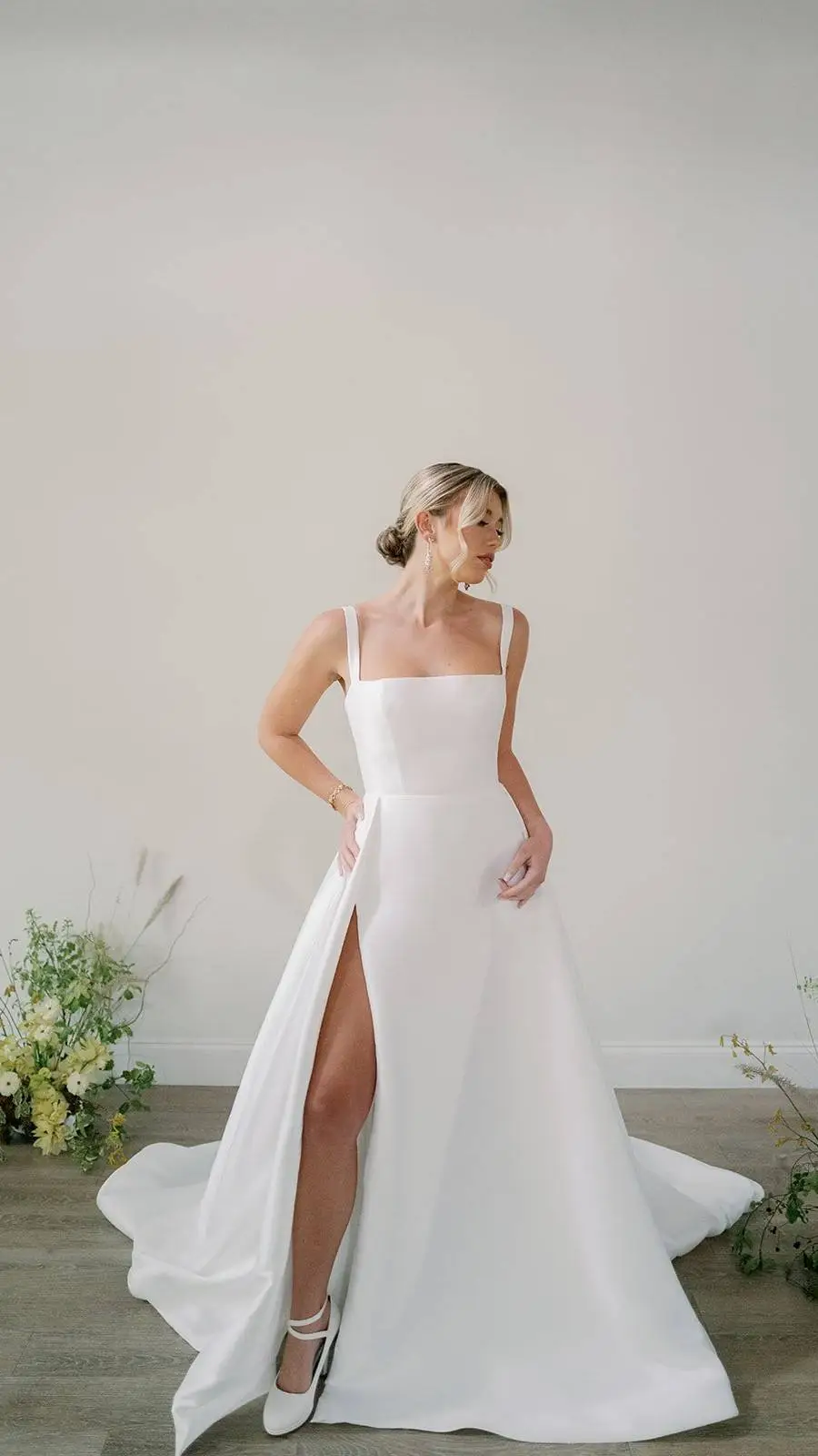 ai character: bride background