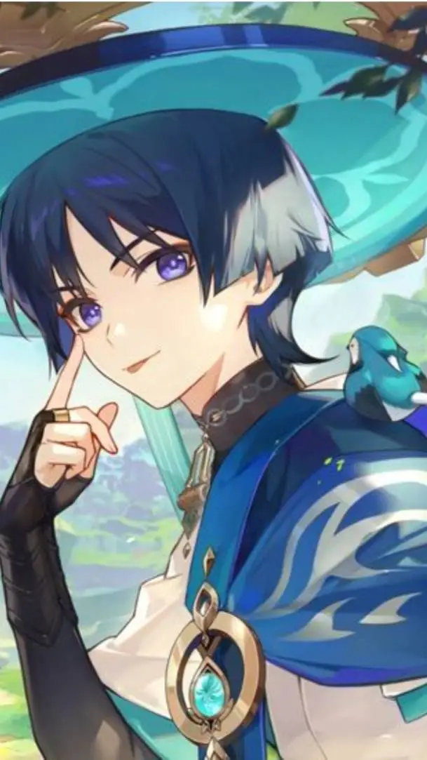 ai character: Wanderer background
