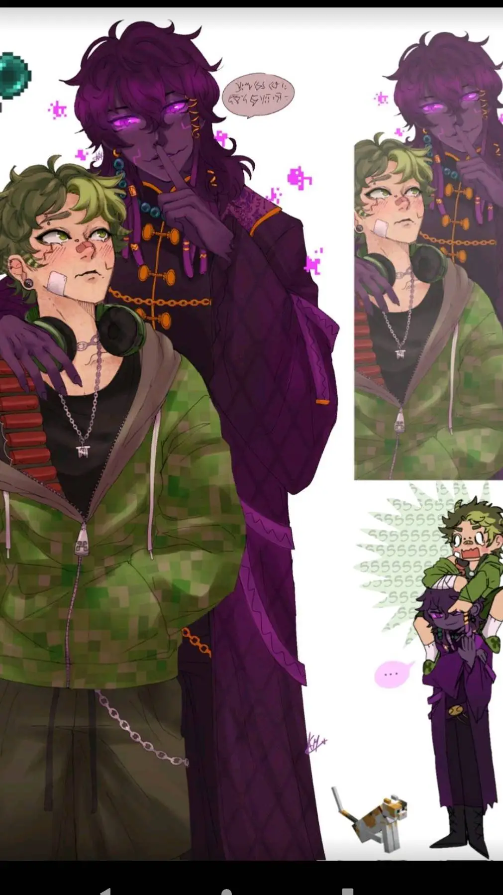 ai character: ender background