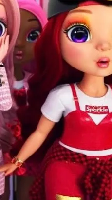 ai character: PuppenMobbingschul background