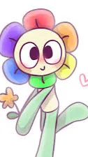 ai character: Dandy 🌼🌈 background