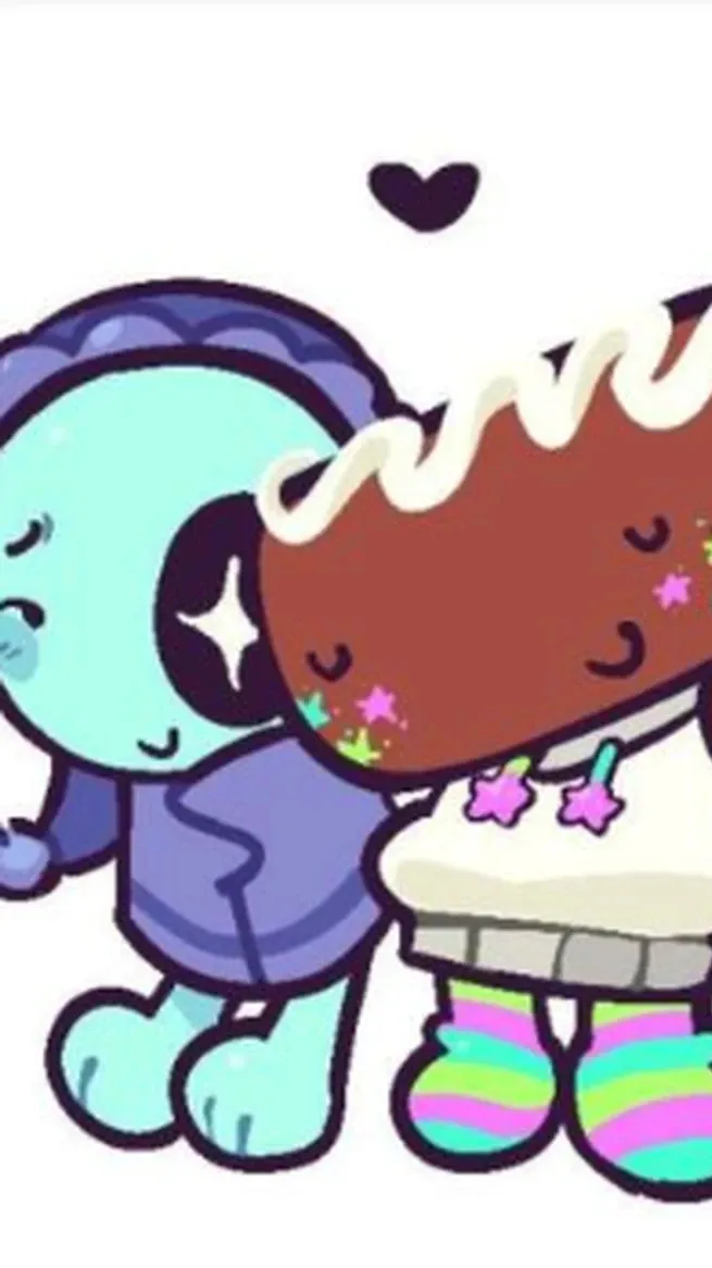 ai character: Mooncake 🥮  background