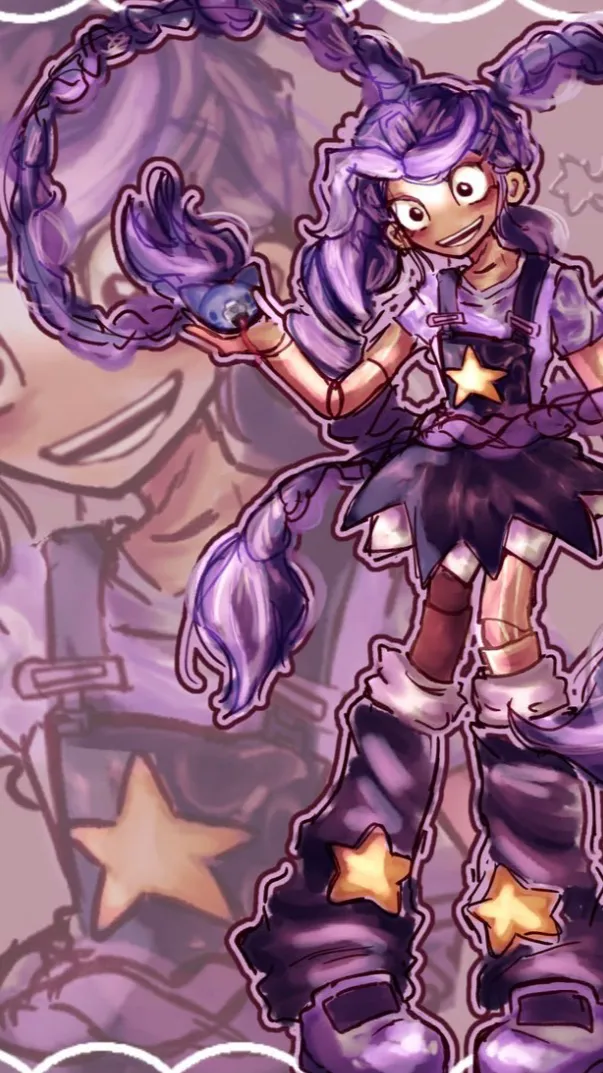 ai character: Lily Lovesbraid! background