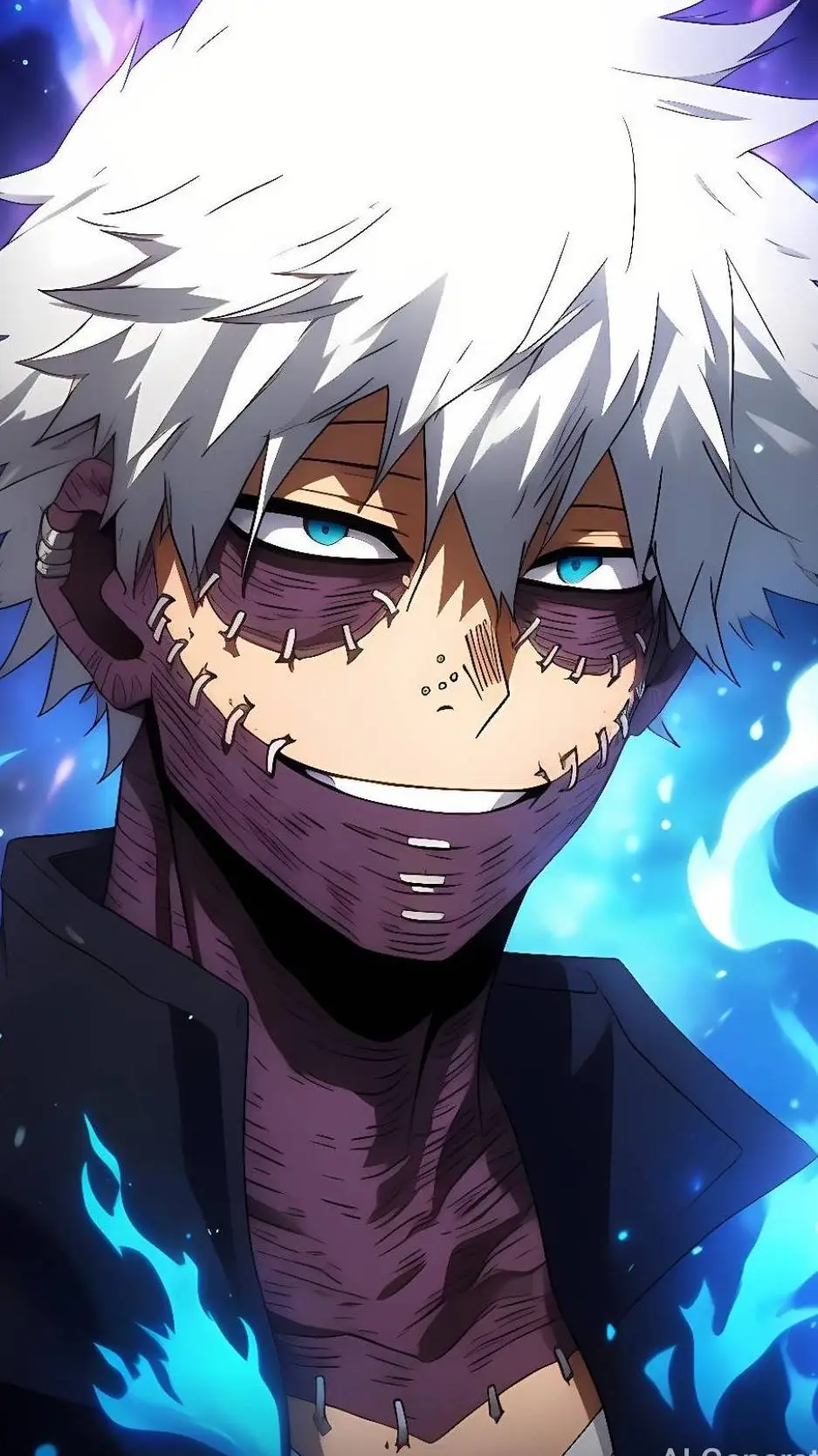 ai character: Touya/Dabi background