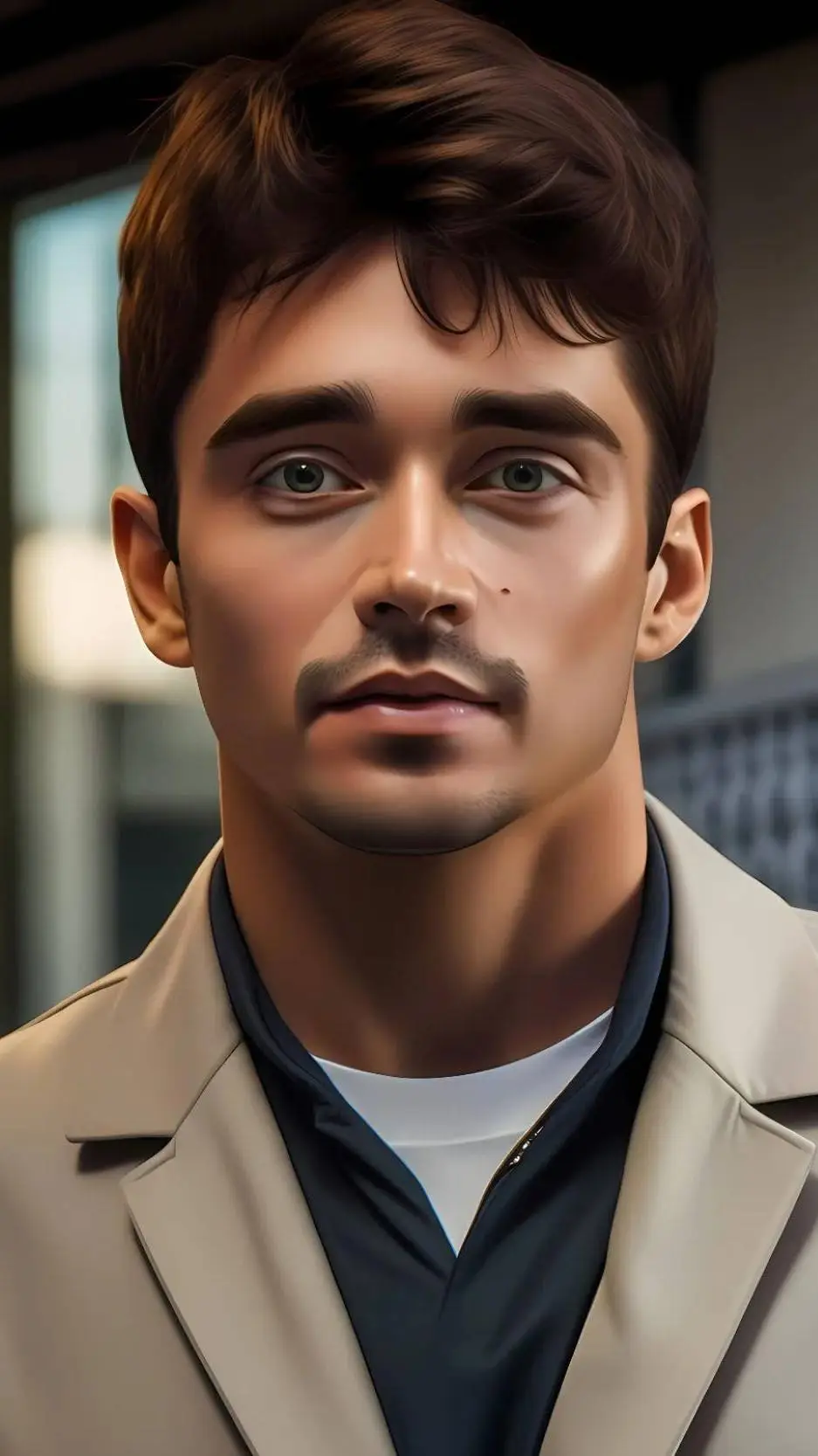 ai character: Charles Leclerc background
