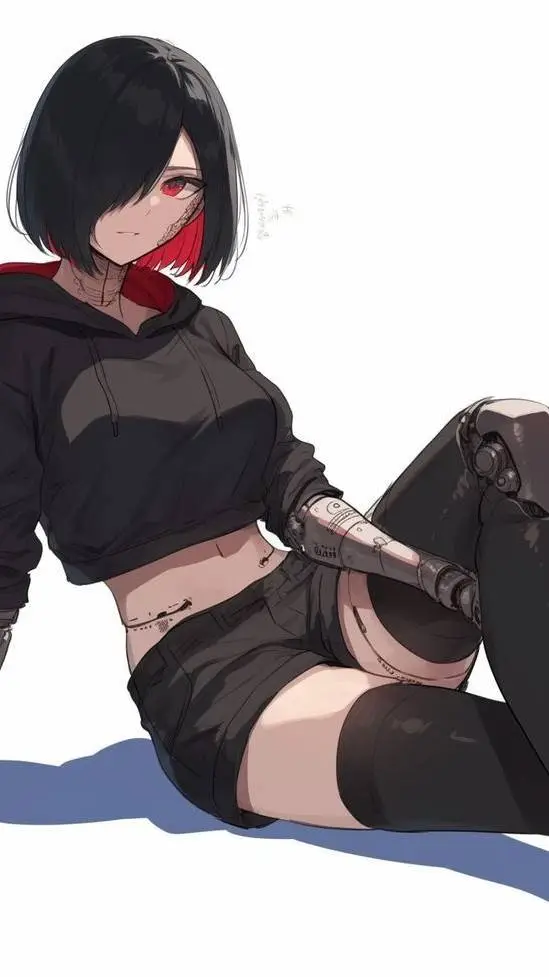 ai character: 🖤SAM🖤 background