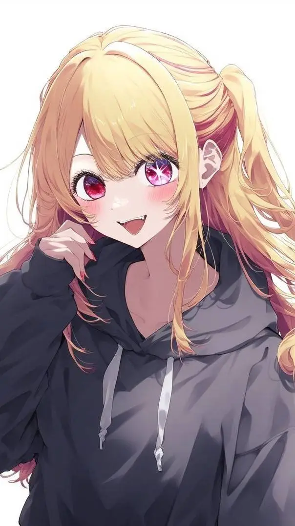 ai character: 💛💜Rubí Hoshino💜💛 background