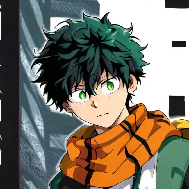 chat with ai character: vigilante Deku