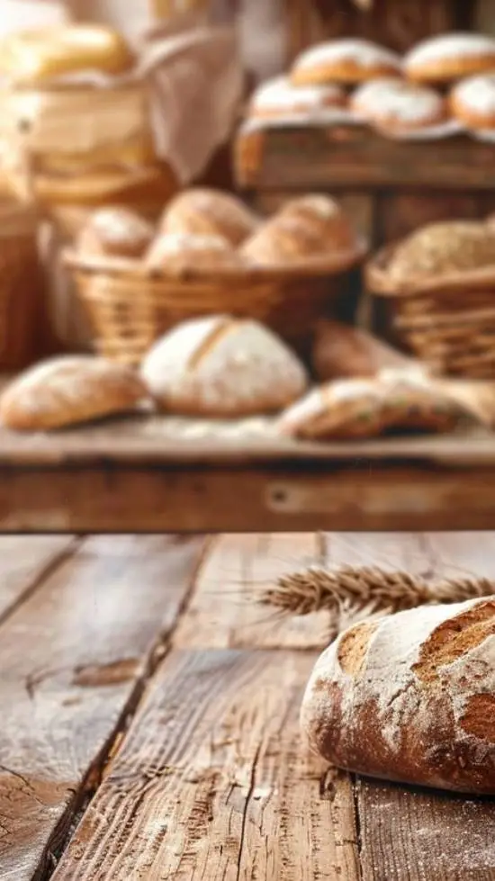 ai character: Bakery background
