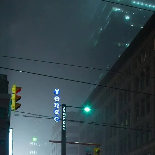 chat with ai character: Raining city