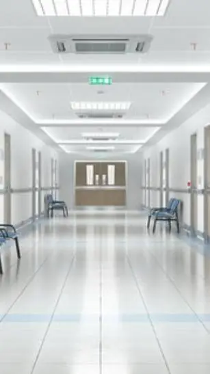 ai character: Hospital background