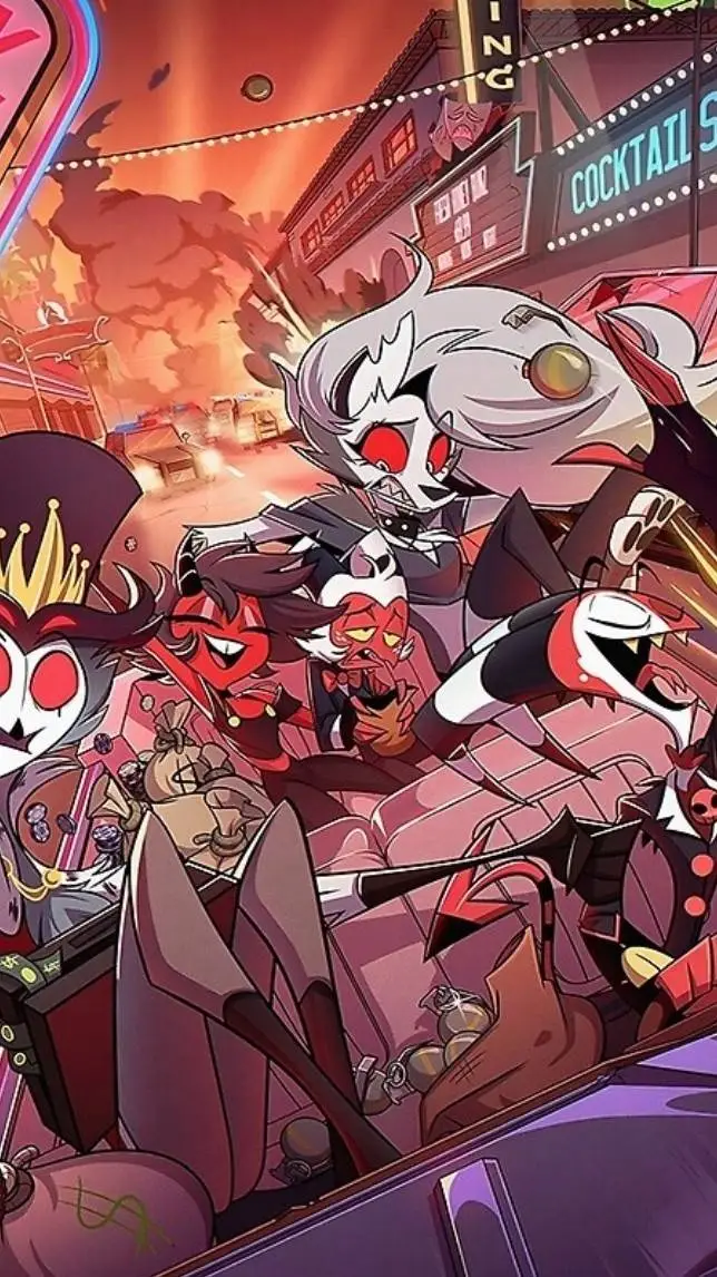ai character: Helluva boss  background
