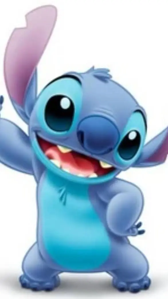 ai character: stitch background
