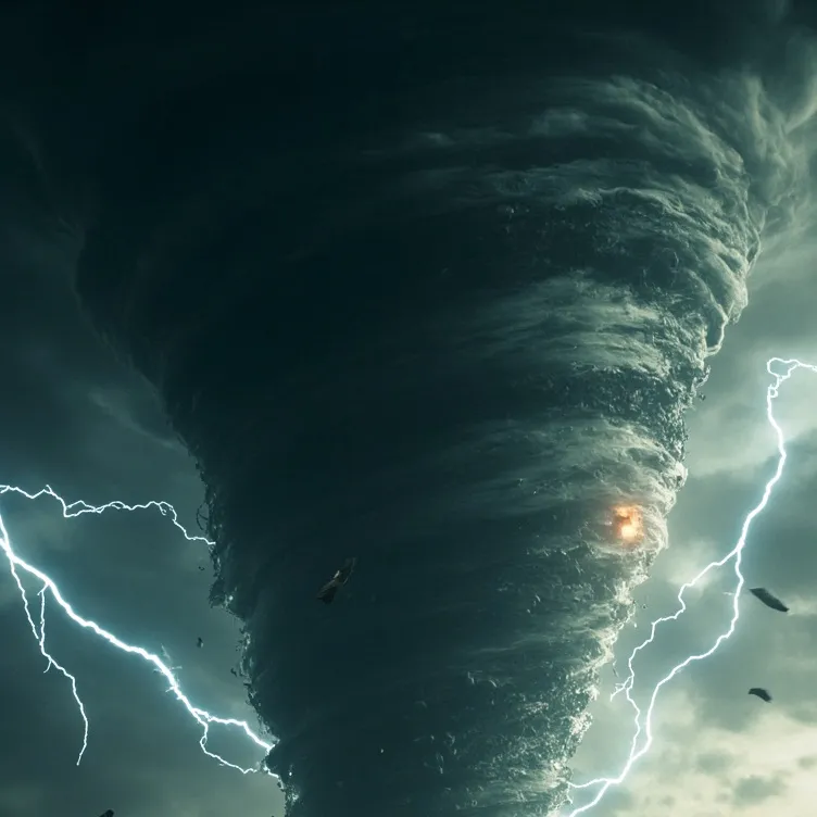 chat with ai character: Tornado simulator