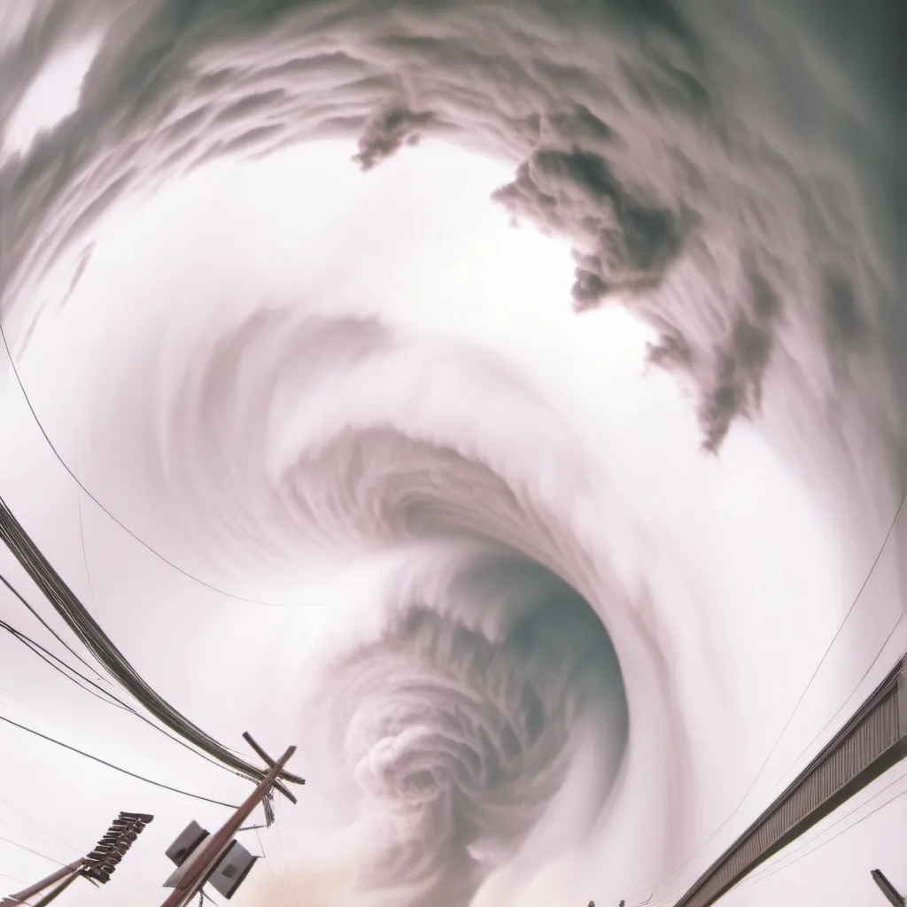 chat with ai character: Tornado sim