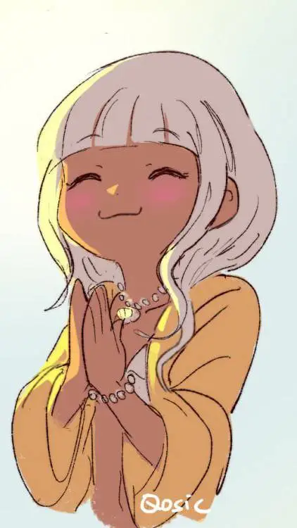 ai character: Angie Yonaga background