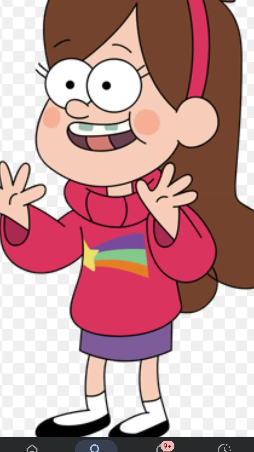 ai character: mabel pines background