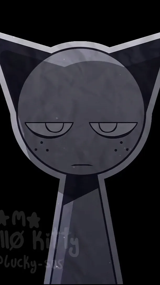 ai character: Gray background