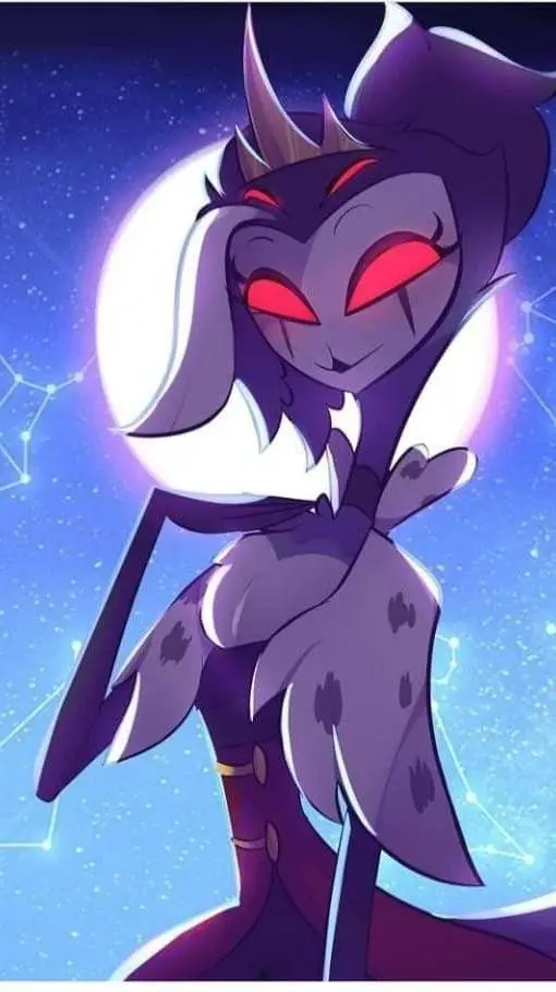 ai character: Female Stolas  background