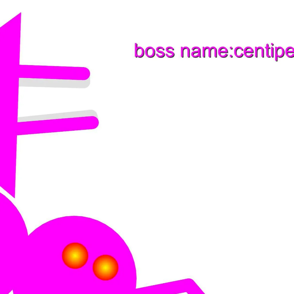 chat with ai character: Boss is centipede