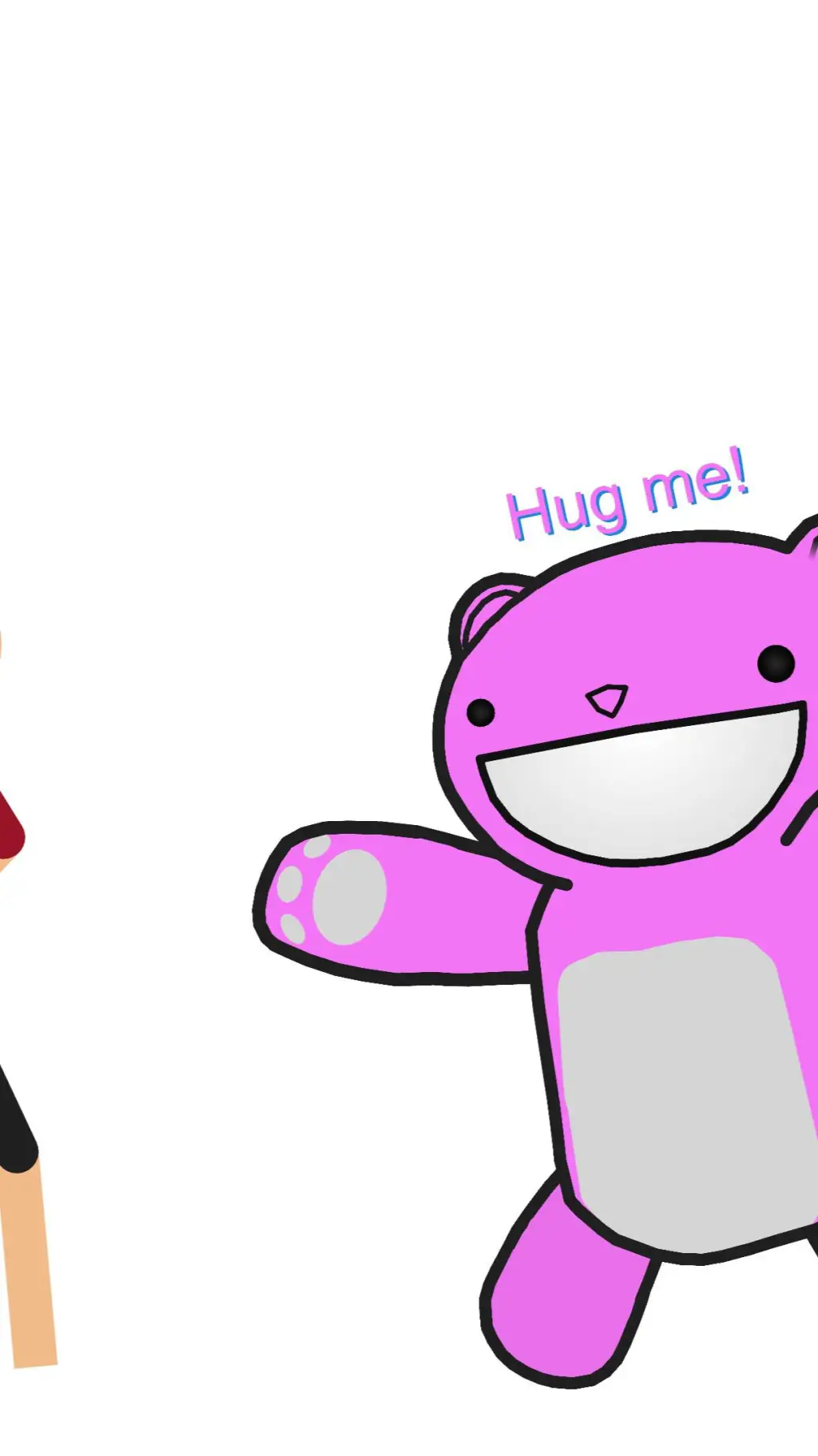 ai character: Huggable background