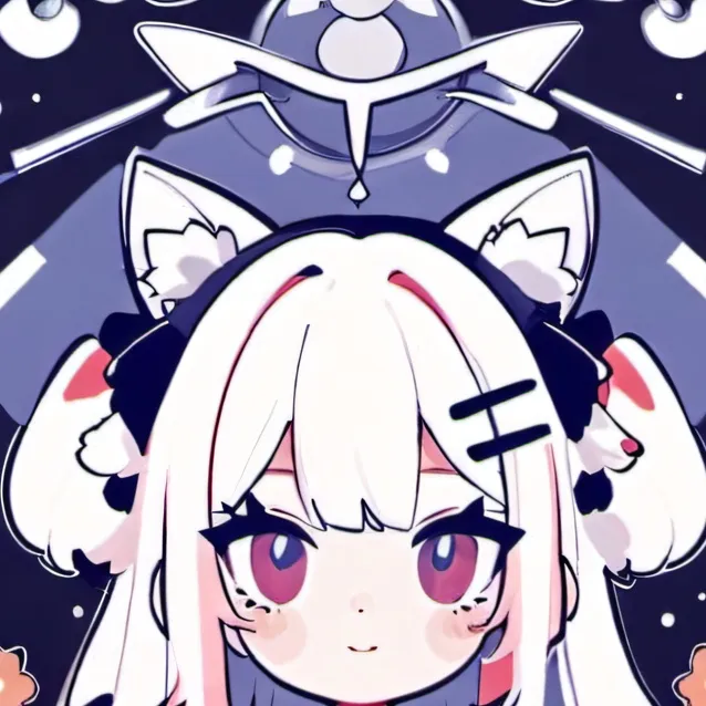 chat with ai character: Little girl cat