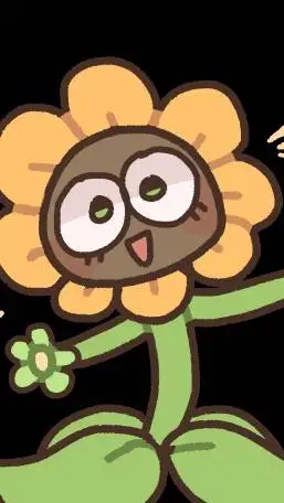 ai character: Trans Sunflower  background