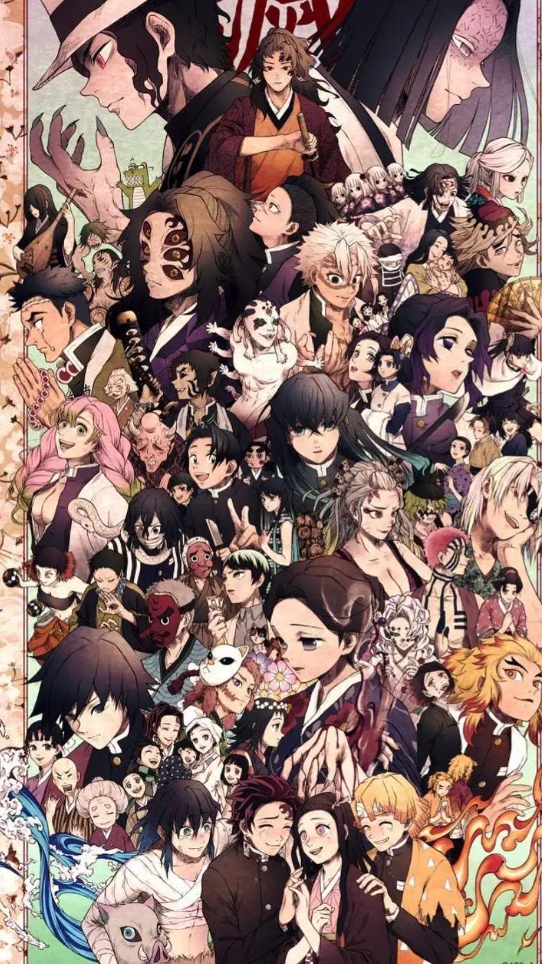 ai character: Kny Party!!! background