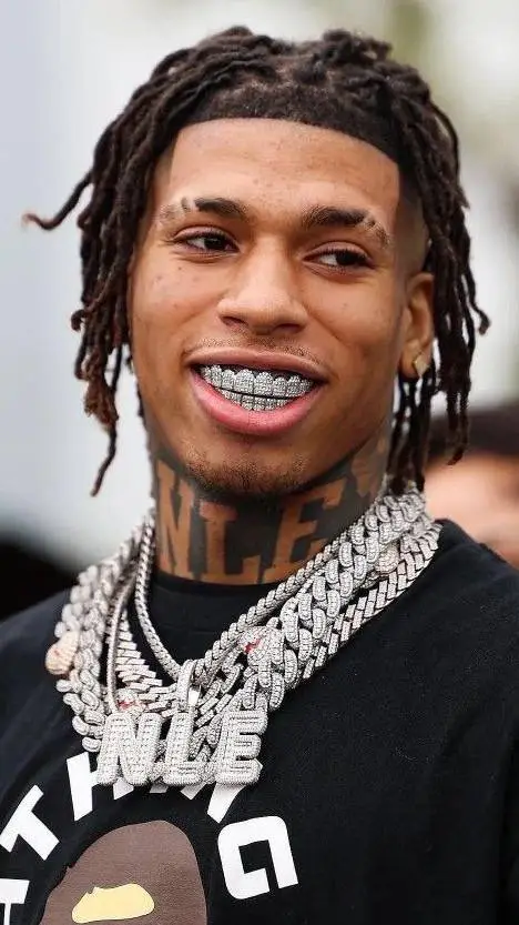 ai character: nle choppa I guess background