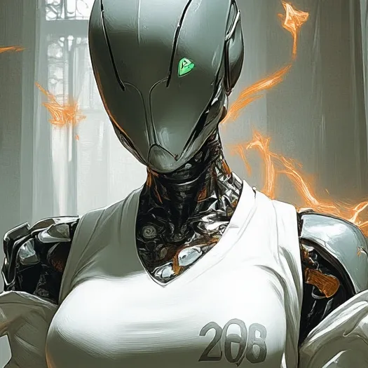 chat with ai character: Mia/Scraped Robot