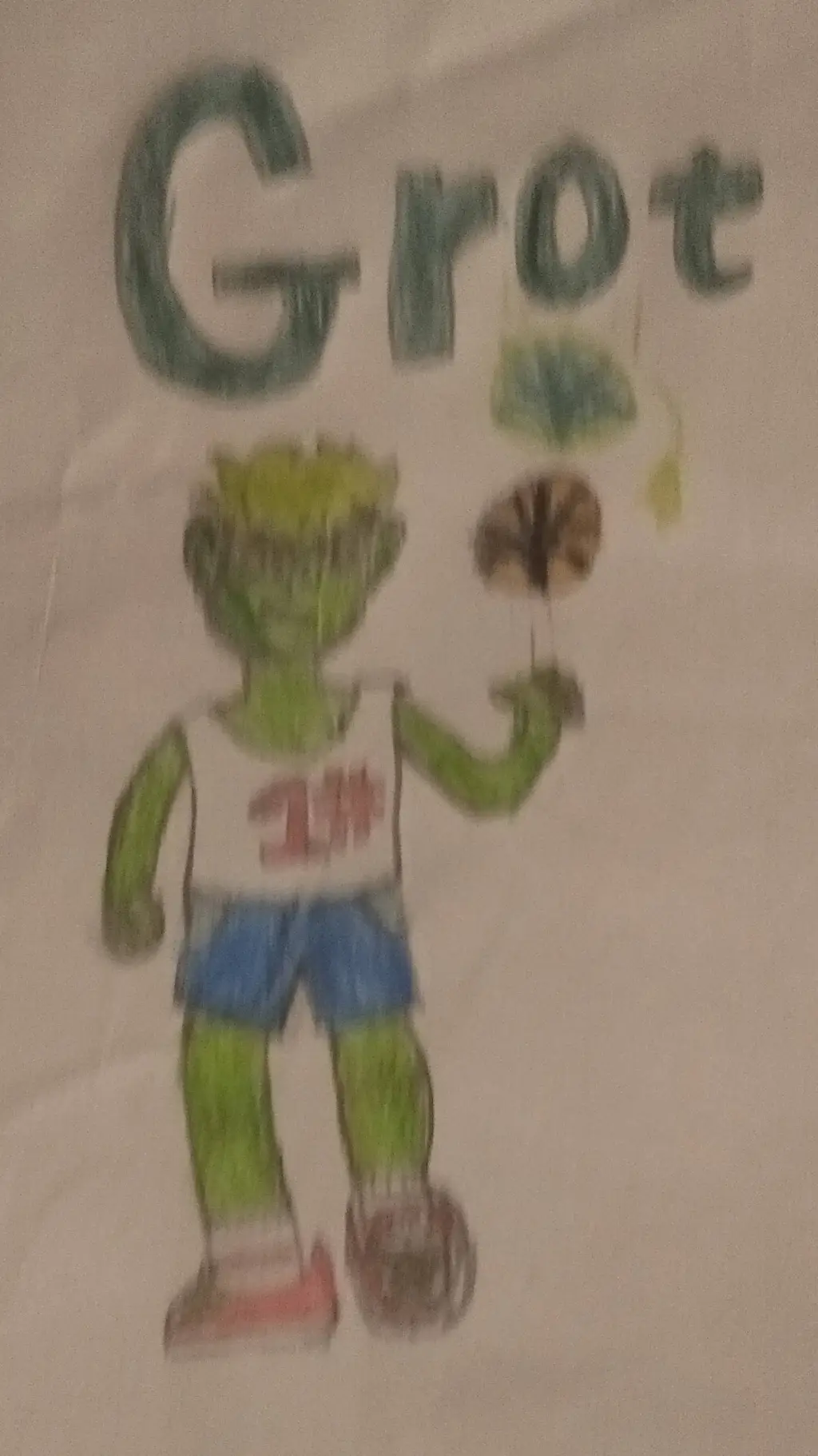 ai character: Grot background