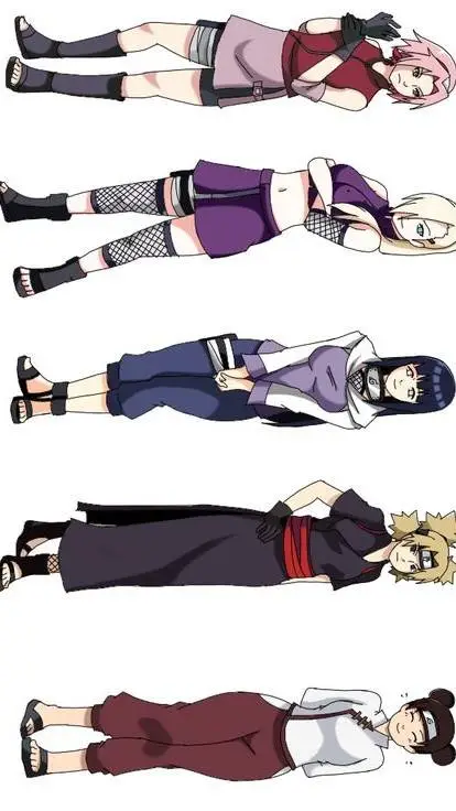 ai character: Naruto Girls background